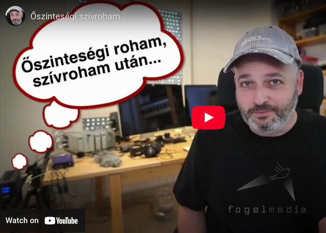 Őszinteségi szívroham… Őszinteségi szívroham…