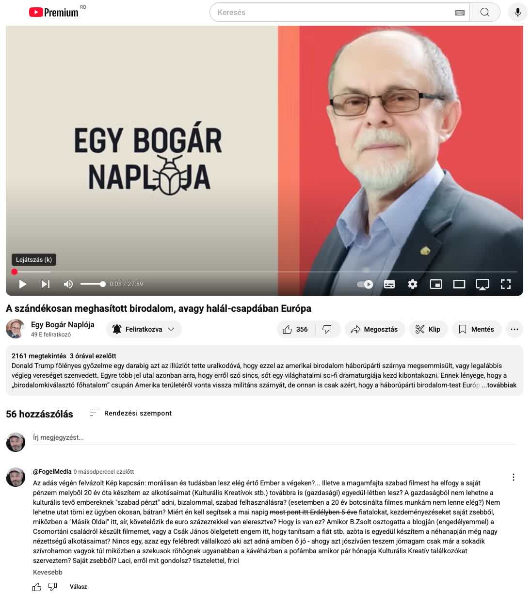 Bogár Lacinak ma nyilvánosan feltettem egy kérdést… Bogár Lacinak ma nyilvánosan feltettem egy kérdést…