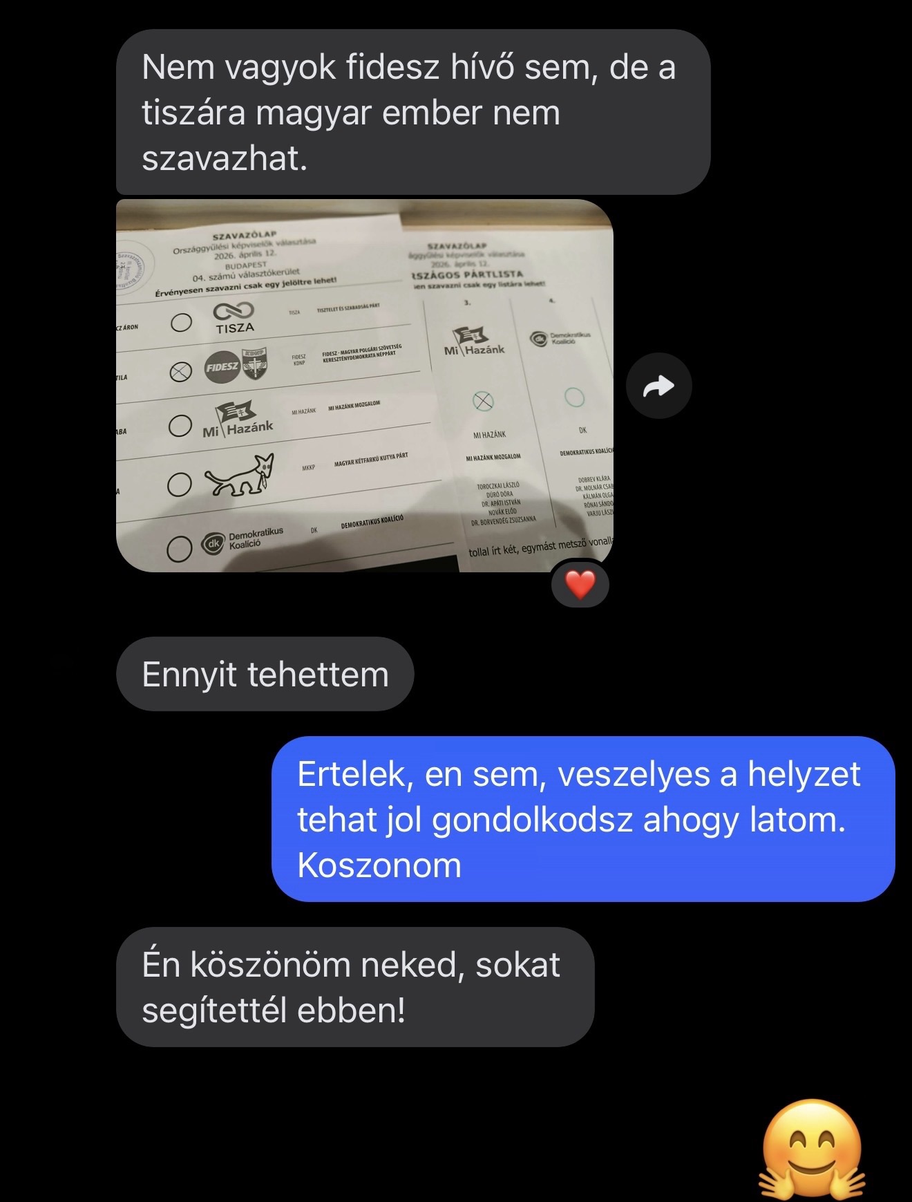 Most, vasárnap reggel üzenetet kaptam valakitől, aki figyelemmel kíséri a vesszőfutásomat.